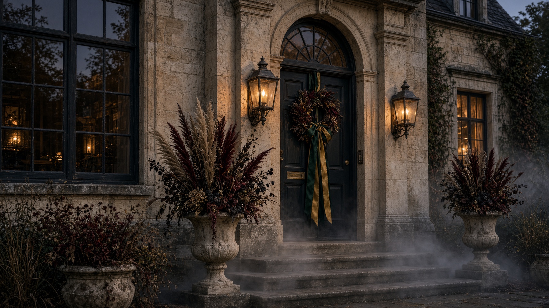 Concept for a refined Halloween facade