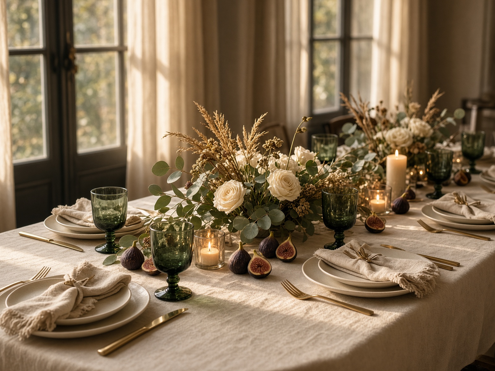Concept for a harvest dining table